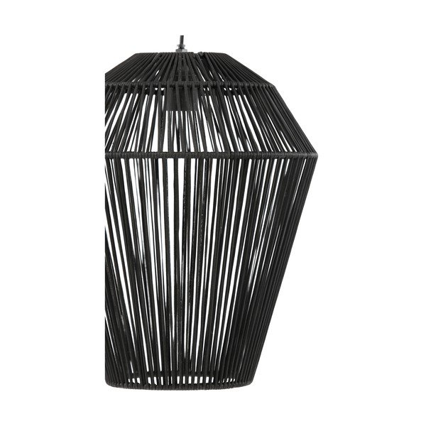 Čierne stropné svietidlo ø 30 cm Deya - Light & Living-image-4