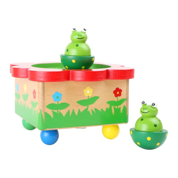 Drevená muzikálna hračka Legler Frog Pond