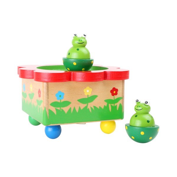 Drevená muzikálna hračka Legler Frog Pond