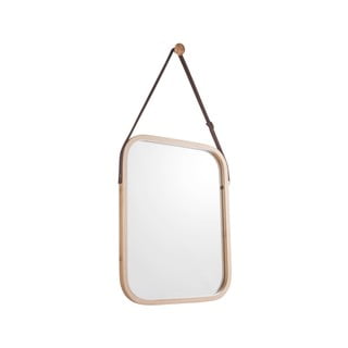 Nástenné zrkadlo v bambusovom ráme PT LIVING Idylic, dĺžka 40,5 cm