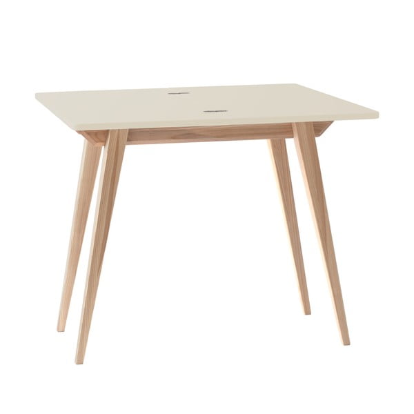 Rozkladací jedálenský stôl s prídavnou doskou 90x45 cm Envelope – Ragaba-image-3