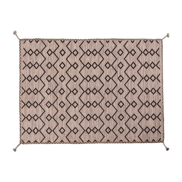Hnedý ručne tkaný koberec Navaei & Co Kilim Ethnic 203, 180 x 120 cm