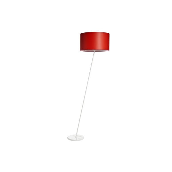 Stojacia lampa Cylinder White/Red