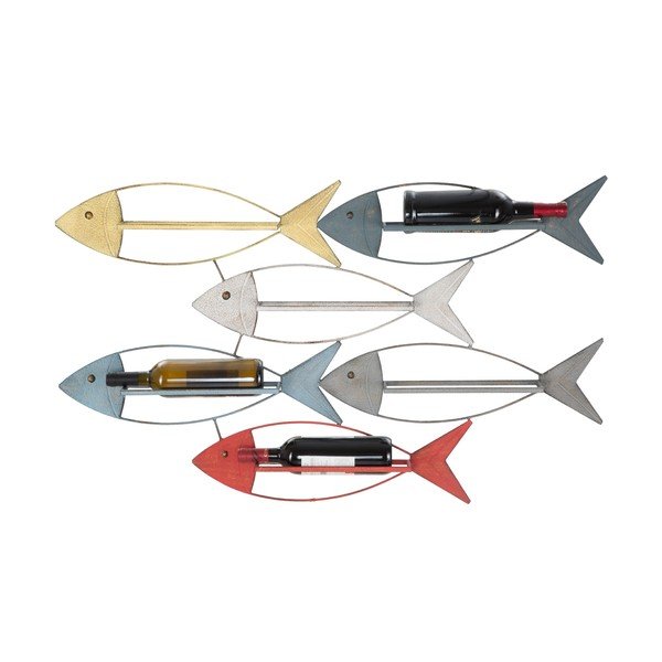 Nástenný držiak na fľaše Mauro Ferretti Fish, 103,5 × 62 cm-image-2