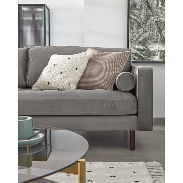 Biela obliečka na vankúš Kave Home Meri, 45 x 45 cm-image-3