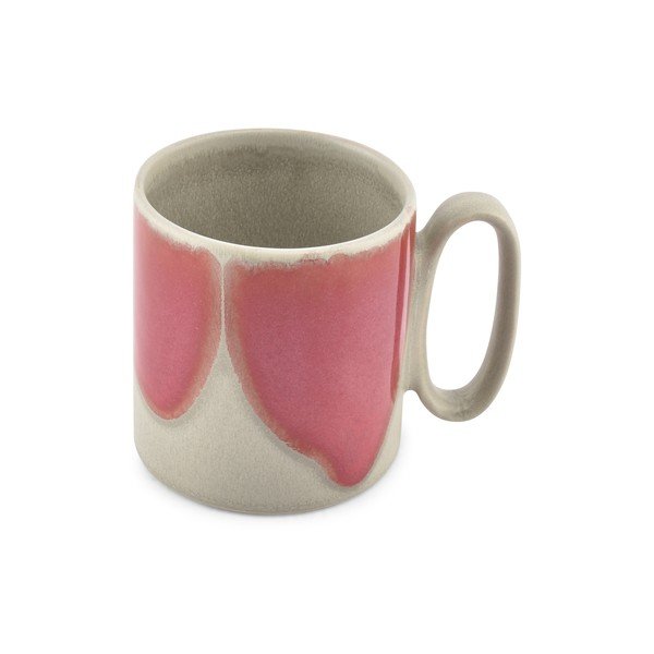 Ružový/sivý kameninový hrnček 390 ml Paint – Salt&Pepper-image-2