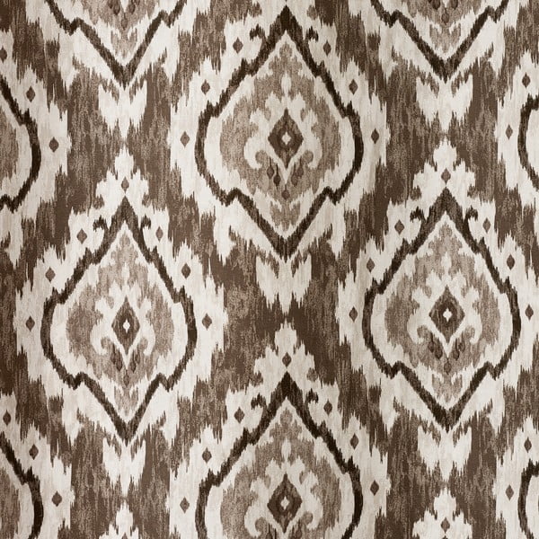 Hnedé závesy v súprave 2 ks 117x229 cm Suri Geo – Pineapple Elephant-image-3