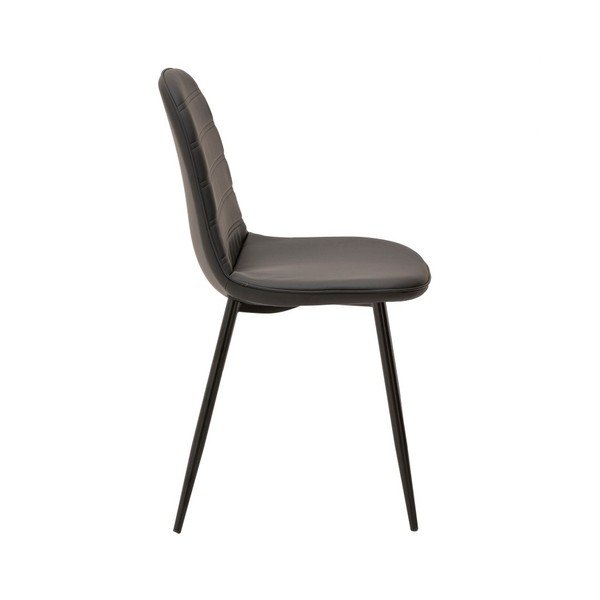 Čierna stolička InArt Elegant Lines-image-2