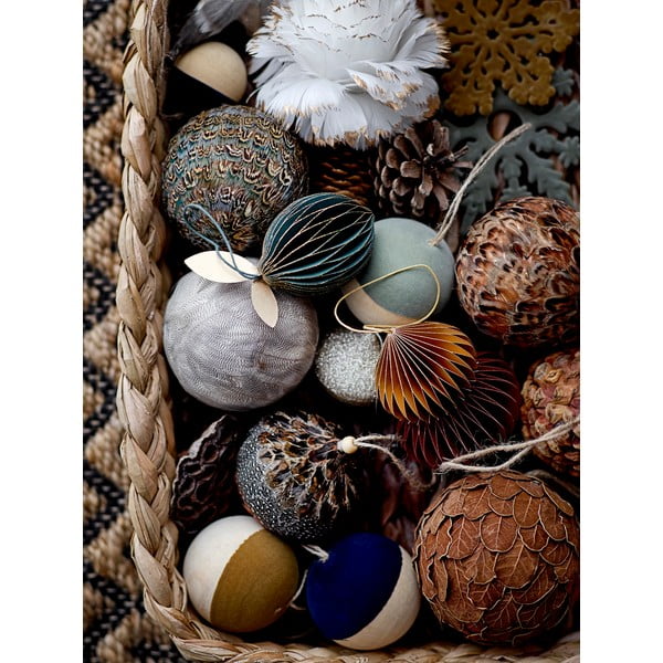 Hnedá závesná vianočná ozdoba Bloomingville Zada-image-1