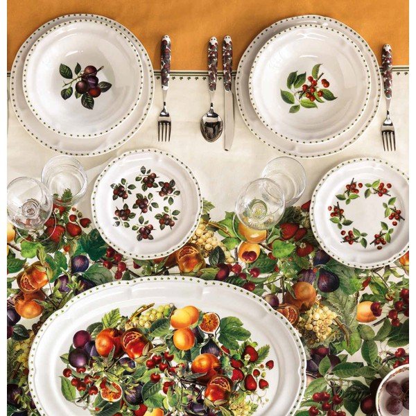 Tácka z kostného porcelánu 35x50 cm Le Primizie – Brandani-image-1