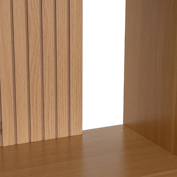 Detská knižnica v dekore duba v prírodnej farbe 63x159 cm Mid-Lines – Casa Selección-image-2