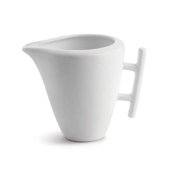 Biela porcelánová kanvička na mlieko 230 ml Squito – BonBistro