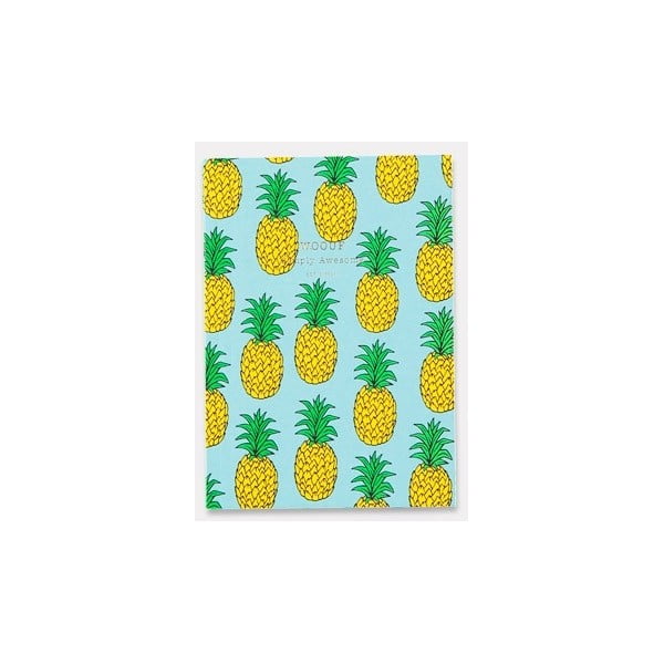 Zápisník Pineapple A6