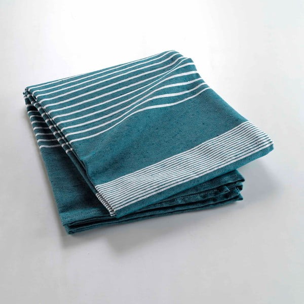 Modrý pléd 220x240 cm Adele – douceur d'intérieur