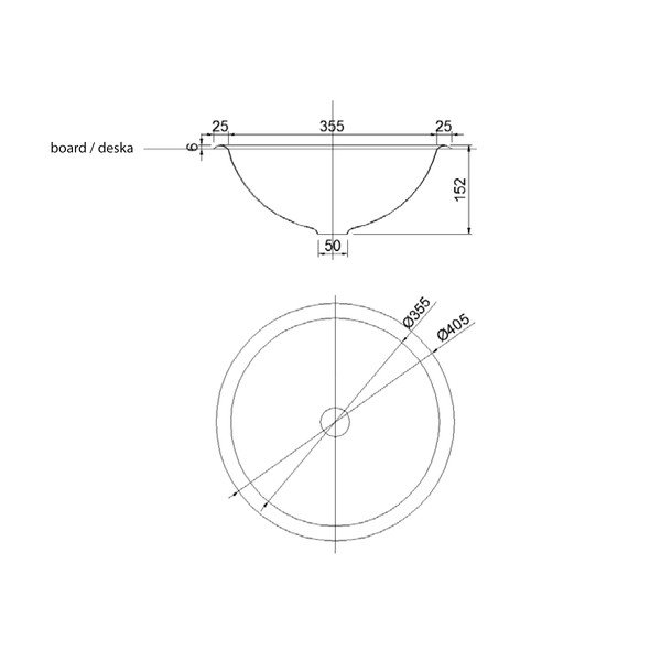 Okrúhle antikoro umývadlo v striebornej farbe ø 40,5 cm – Sapho-image-2