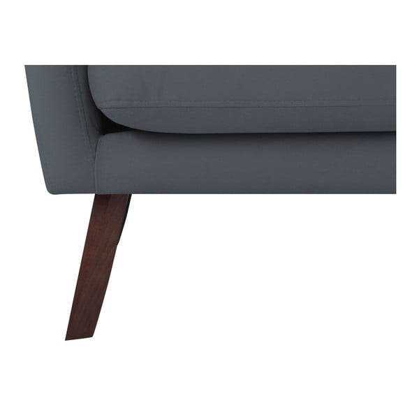 Tmavosivá dvojmiestna pohovka Mazzini Sofas Cotton-image-4