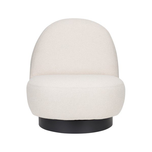 Krémové otočné kreslo Eden – Zuiver-image-1