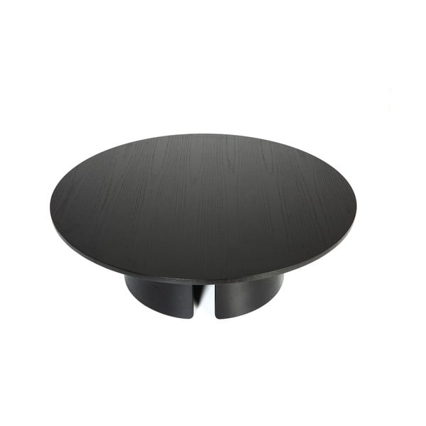 Čierny konferenčný stolík Teulat Cep, ø 110 cm-image-3