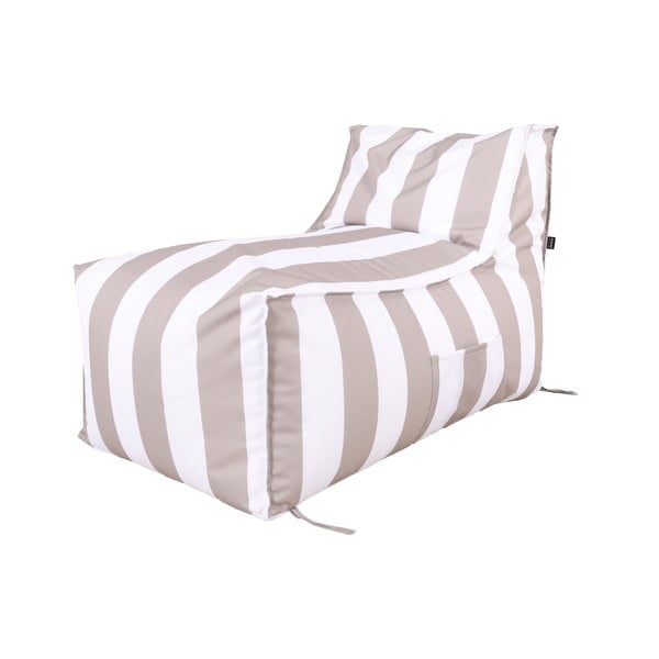 Bielo-sivý záhradný sedací vak – Bonami Essentials