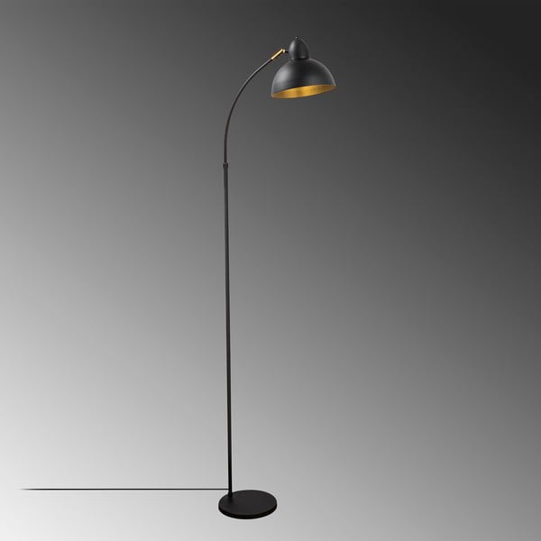 Stojacia lampa s kovovým tienidlom (výška 162 cm) Varzan – Opviq lights-image-4