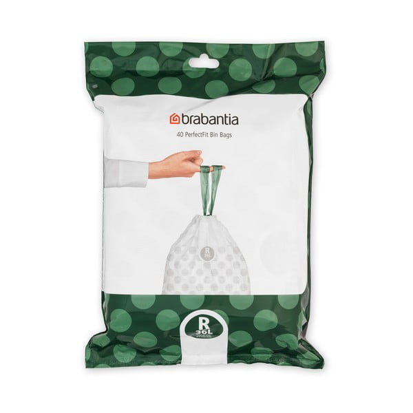 Vrecia na odpadky v súprave 40 ks 36 l PerfectFit R – Brabantia