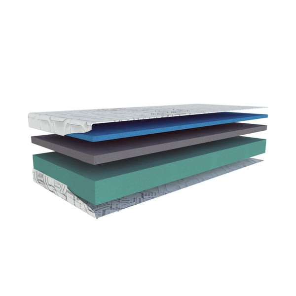 Obojstranný matrac Materasso Aquasleep 3/4, 180 x 200 cm-image-1