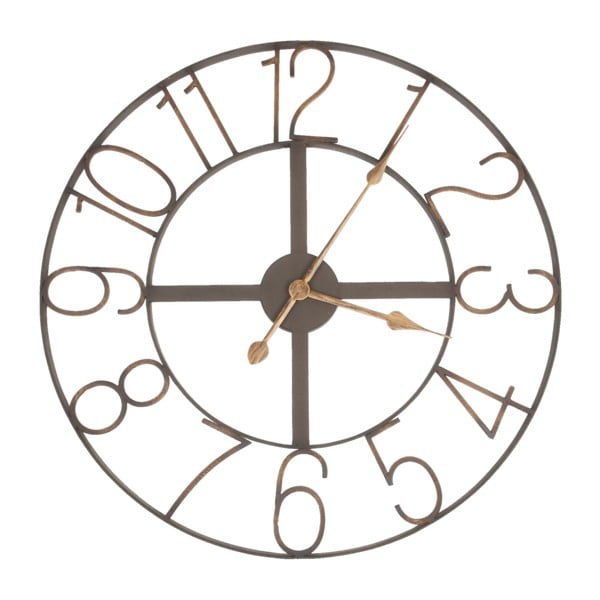 Nástenné hodiny Clayre & Eef Permo, ⌀ 60 cm