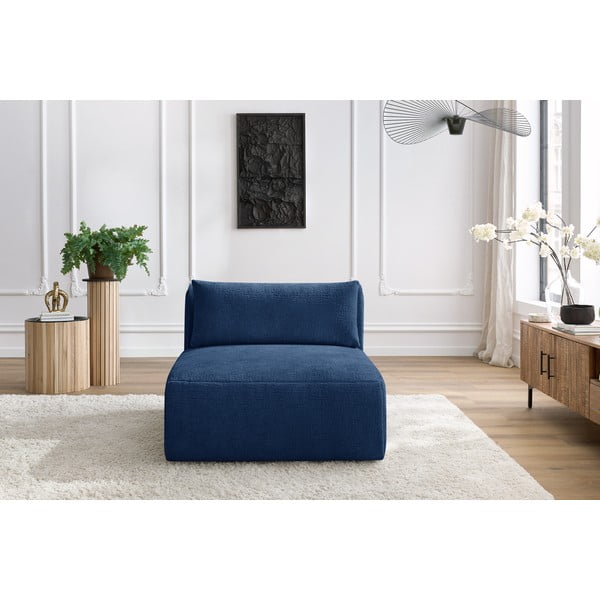 Tmavomodrý modul pohovky Jeanne - Bobochic Paris-image-1