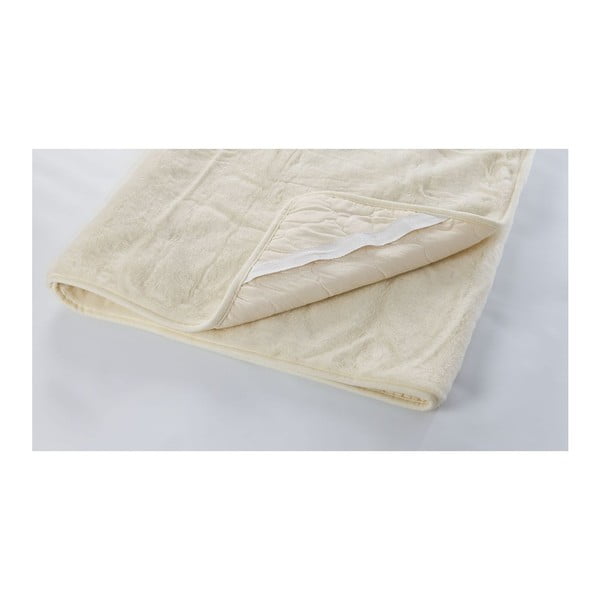 Vlnená béžová deka Royal Dream Cassie Beige, 220 × 200 cm