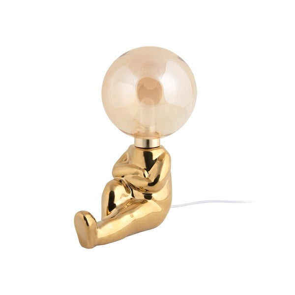 Detská lampička v zlatej farbe Joey – Leitmotiv
