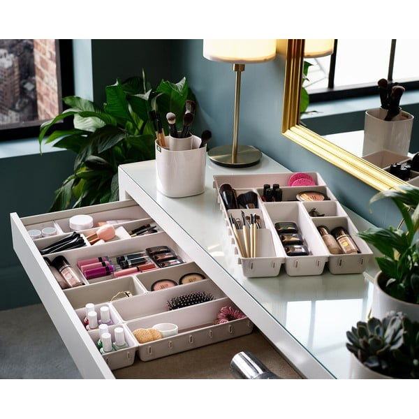 Béžové kúpeľňové organizéry v súprave 7 ks Viva – Joseph Joseph-image-3