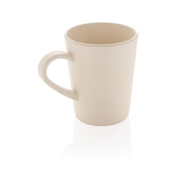 Biely bambusový hrnček XD Collection, 360 ml-image-2