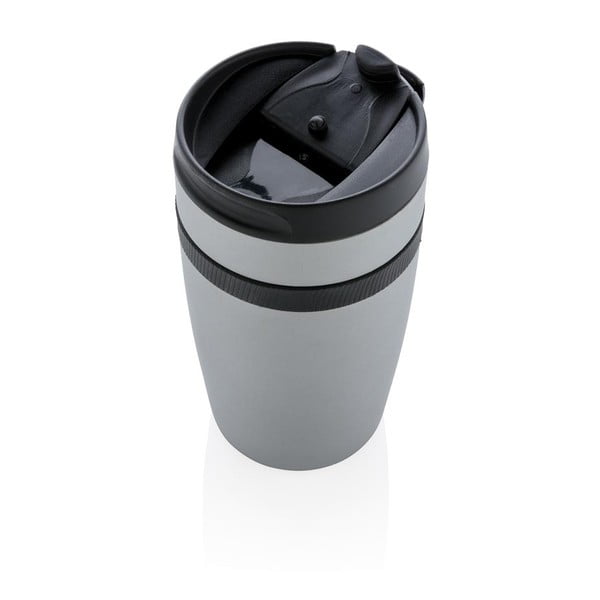 Termohrnček v striebornej farbe XD Design Sierra, 280 ml