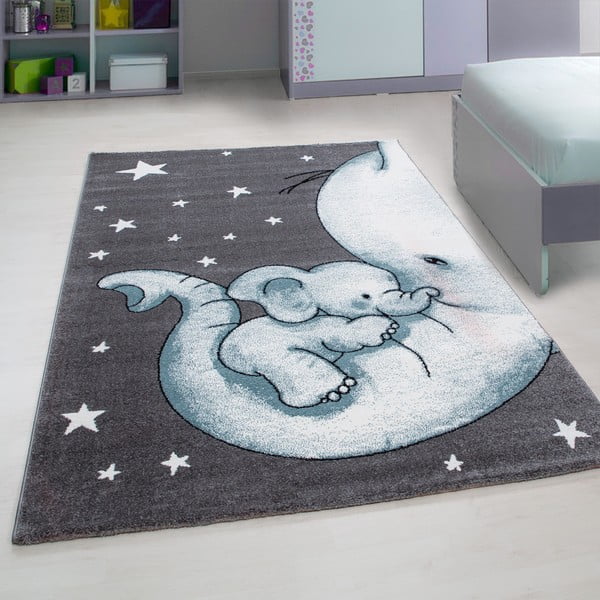 Modro-sivý detský koberec 160x230 cm Kids – Ayyildiz Carpets-image-1