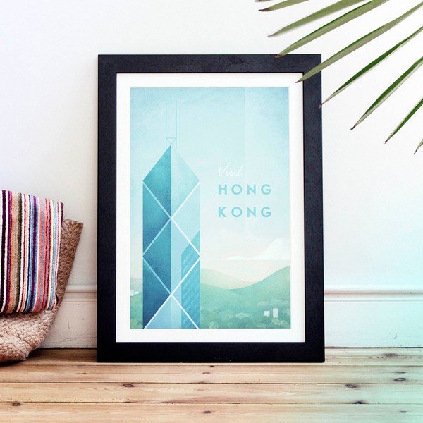 Plagát Travelposter Hong Kong, A2-image-1