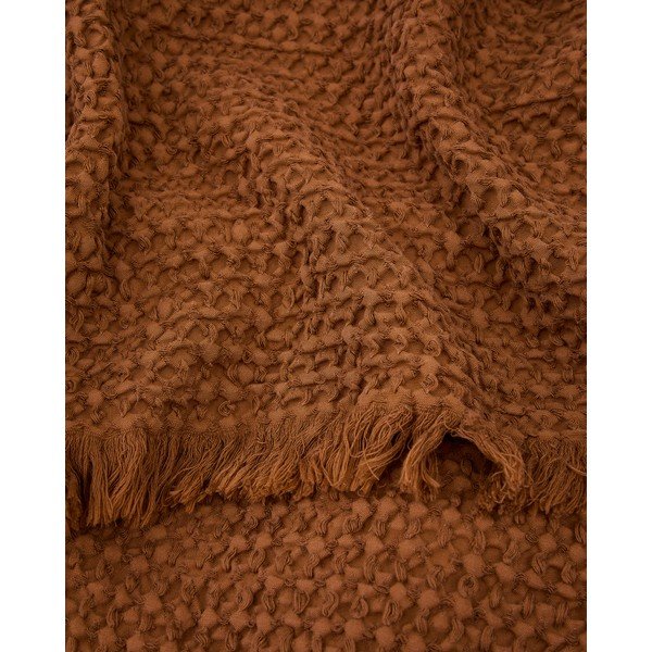 Hnedá deka 130x170 cm Nulina – Kave Home-image-4
