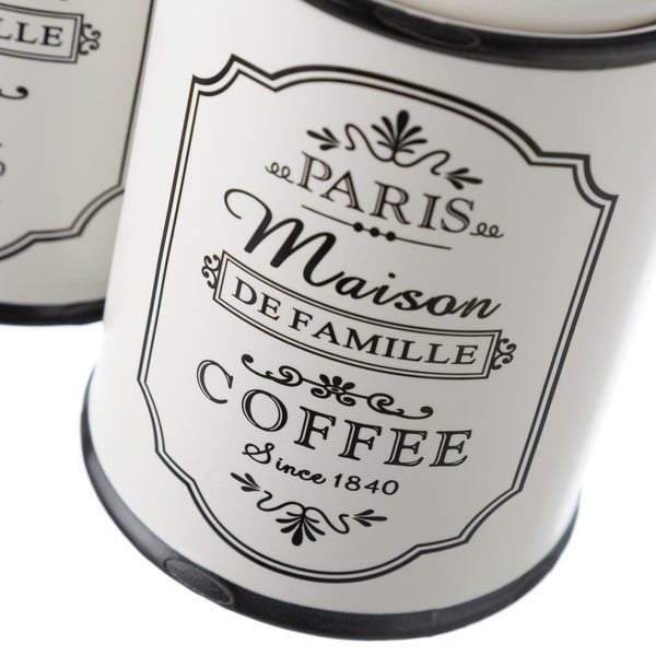 Dózy v súprave 2 ks na kávu Paris – Casa Selección-image-1
