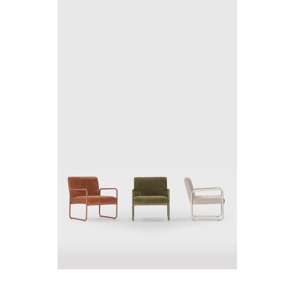 Zelené ženilkové kreslo Vince – MOME-image-1