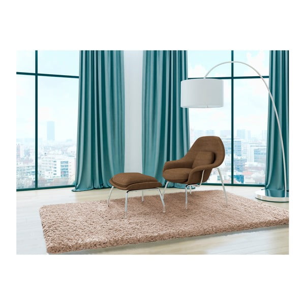 Béžový koberec Universal Liso, 80 x 150 cm-image-1