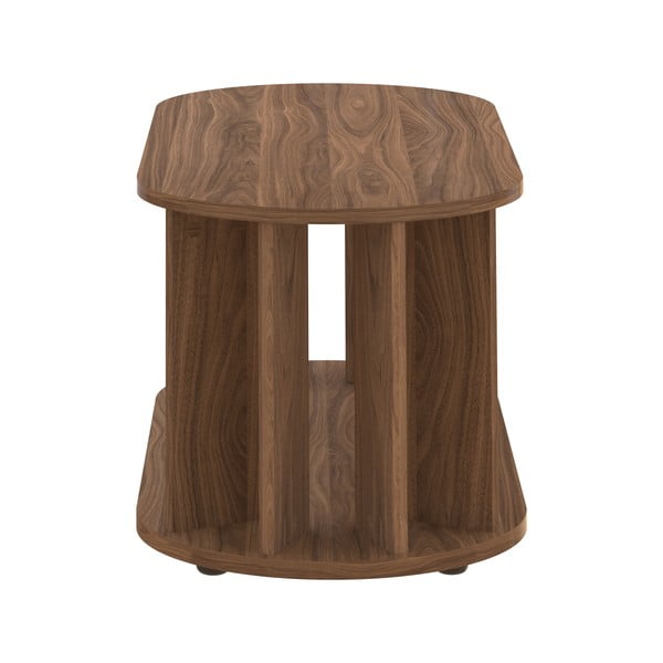 Konferenčný stolík s doskou v dekore orechového dreva 110x50 cm Nora - TemaHome-image-3