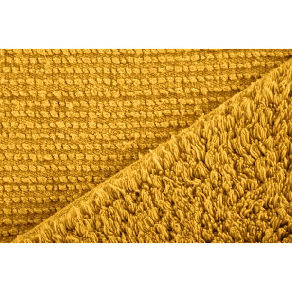 Okrovožltá kúpeľňová predložka 100x60 cm Riva - Tiseco Home Studio-image-2