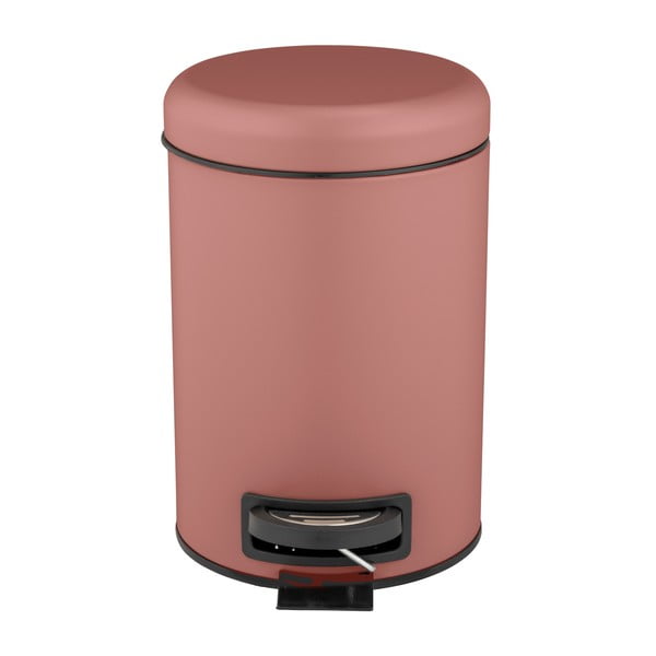 Pedálový oceľový odpadkový kôš 3 l Leman - Wenko-image-1