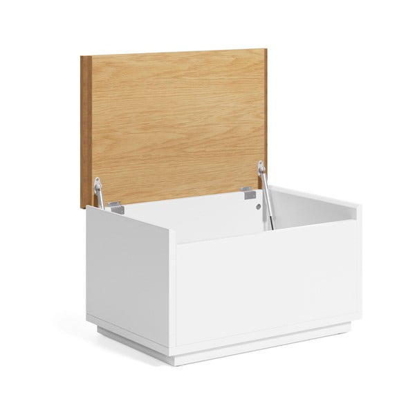 Truhla v dekore duba v prírodnej farbe 60x35 cm Abilen – Kave Home-image-2