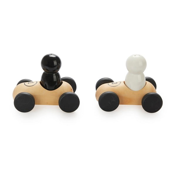 Soľnička a korenička so stojanom Bolides – Balvi-image-1