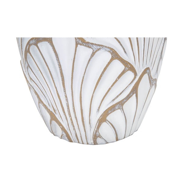 Biela vysoká váza z polyresínu 55 cm Panama – Mauro Ferretti-image-3