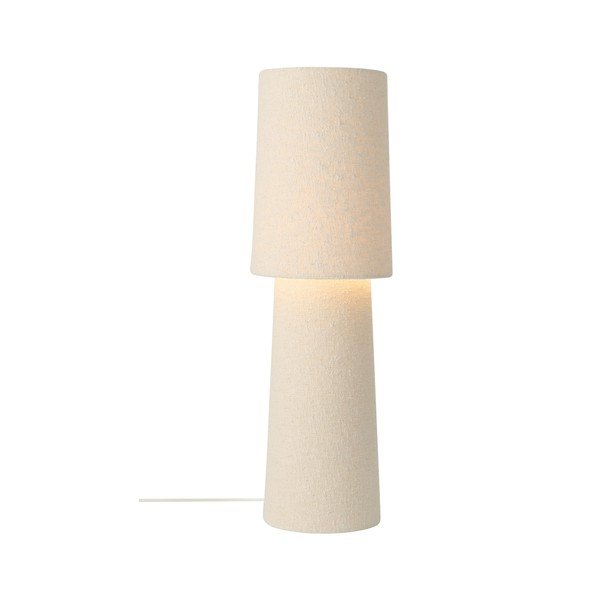 Biela stolová lampa z materiálu bouclé (výška  58 cm) Philo – Ellos Home-image-3