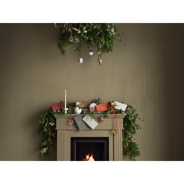 Drevená závesná vianočná dekorácia Kähler Design Nordic Tales-image-1