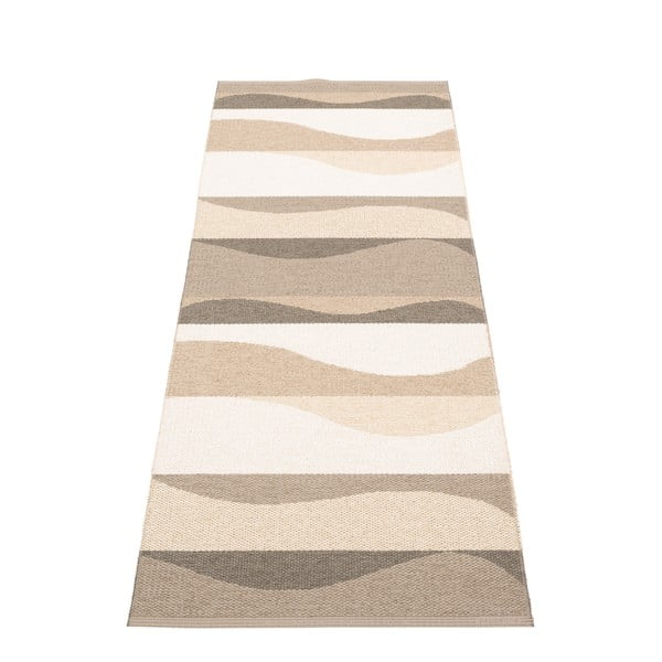 Hnedo-béžový vnútorný a vonkajší behúň 70x200 cm Urvi Earth – Pappelina-image-2