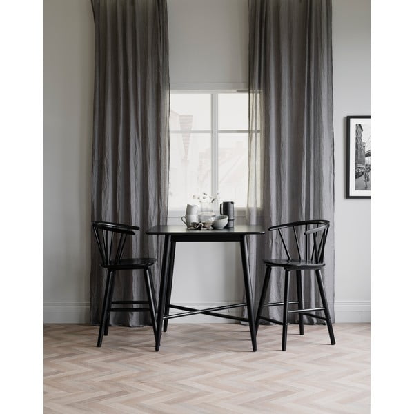 Čierny barový stôl Rowico Lotta-image-2