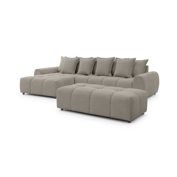 Taupe podnožka Albane  – Ropez-image-4